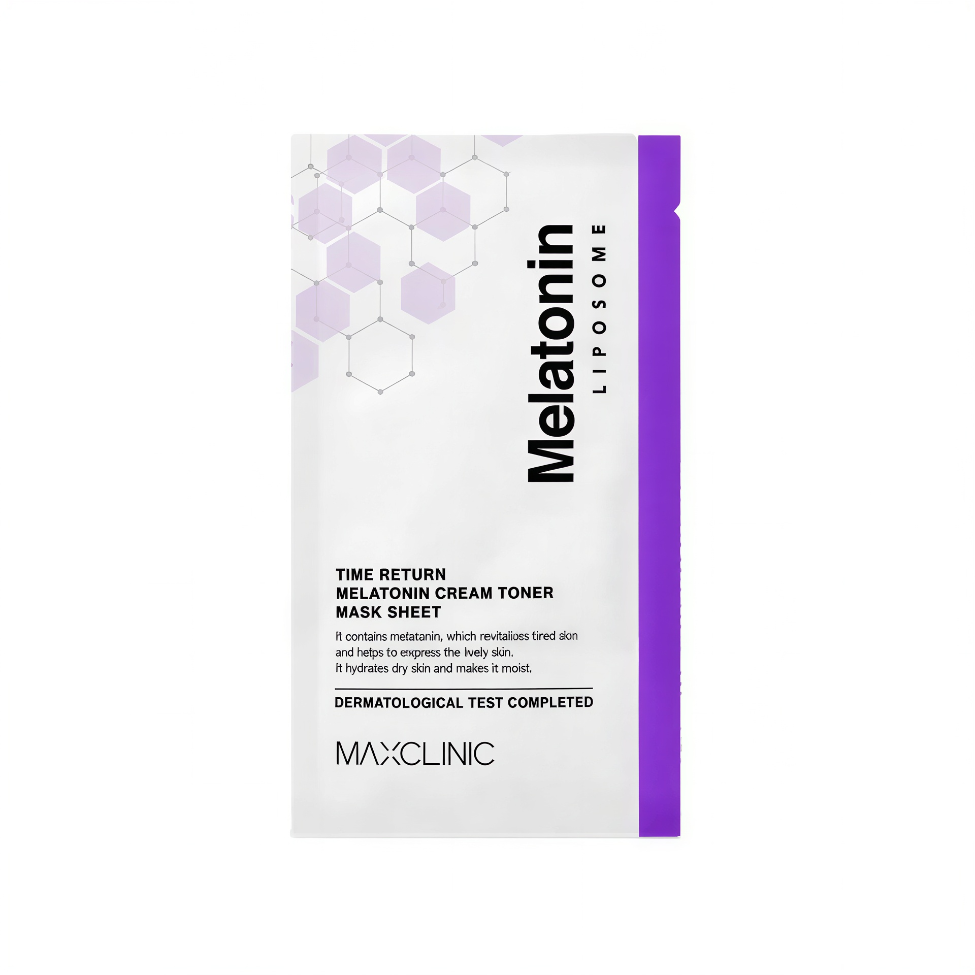 MAXCLINIC Time Return Melatonin Cream Toner Sheet Mask