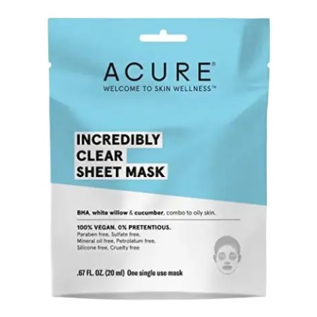 Acure Incredibly Clear Sheet Mask