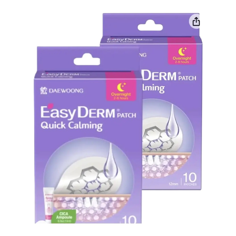 Easy Derm Quick Calming Magnesium Patches