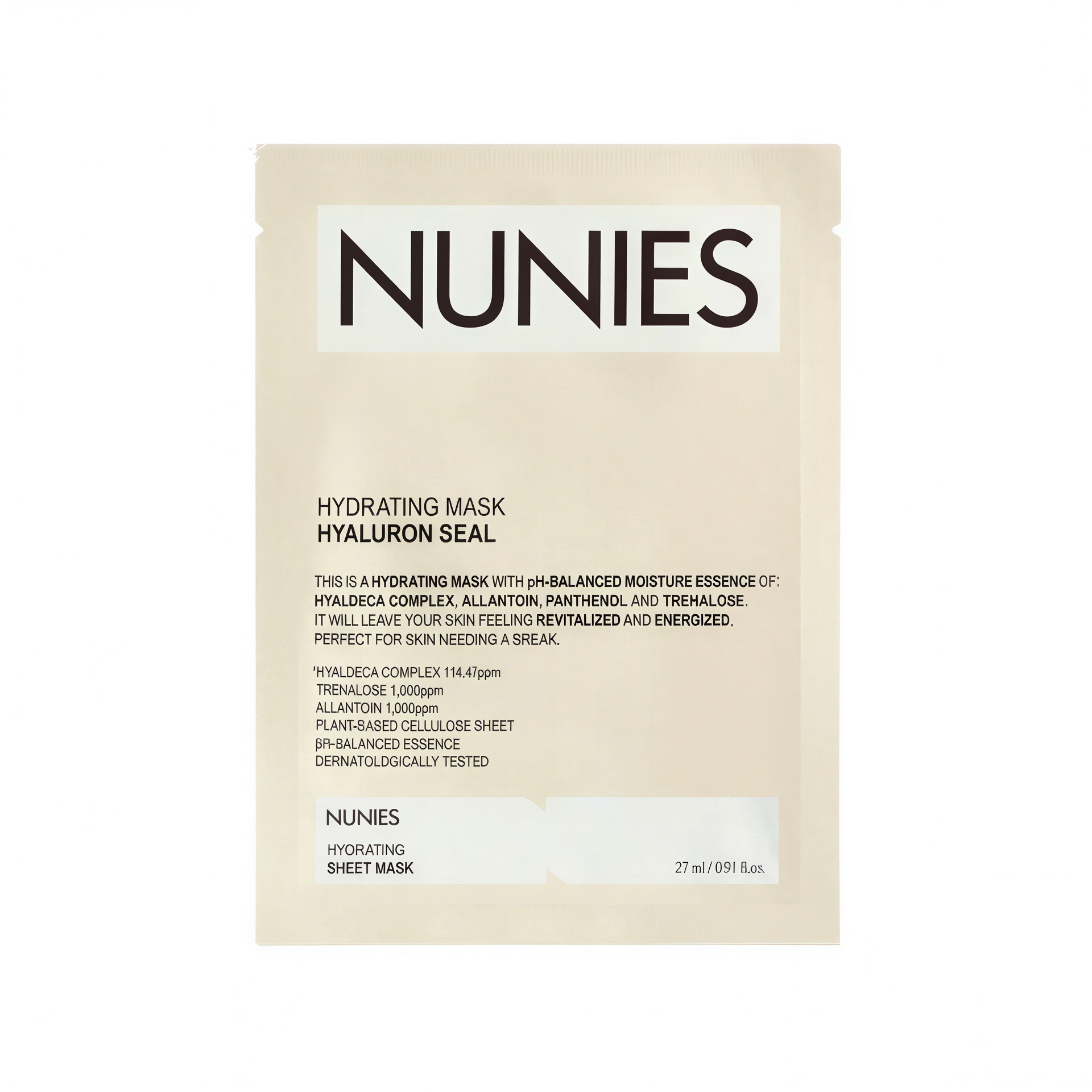 Newnis Moisture Mask Hyaluron Seal