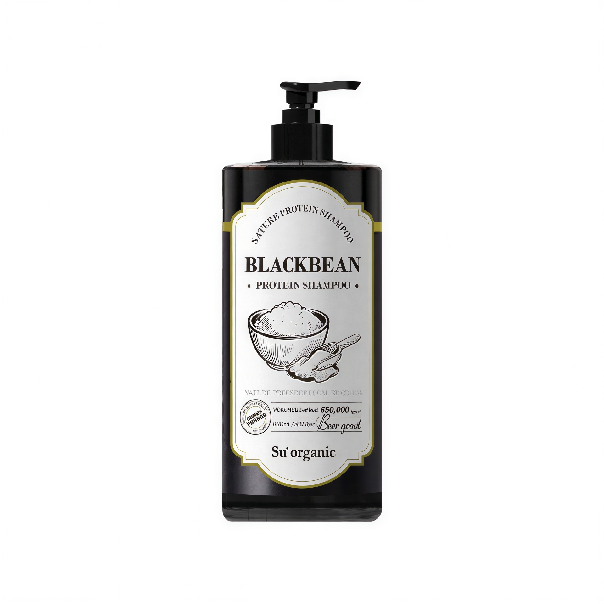 Suorganic Black Bean Protein Shampoo With Brewer's Yeast