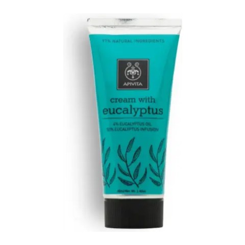 Apivita Natural Cosmetics Cream With Eucalyptus
