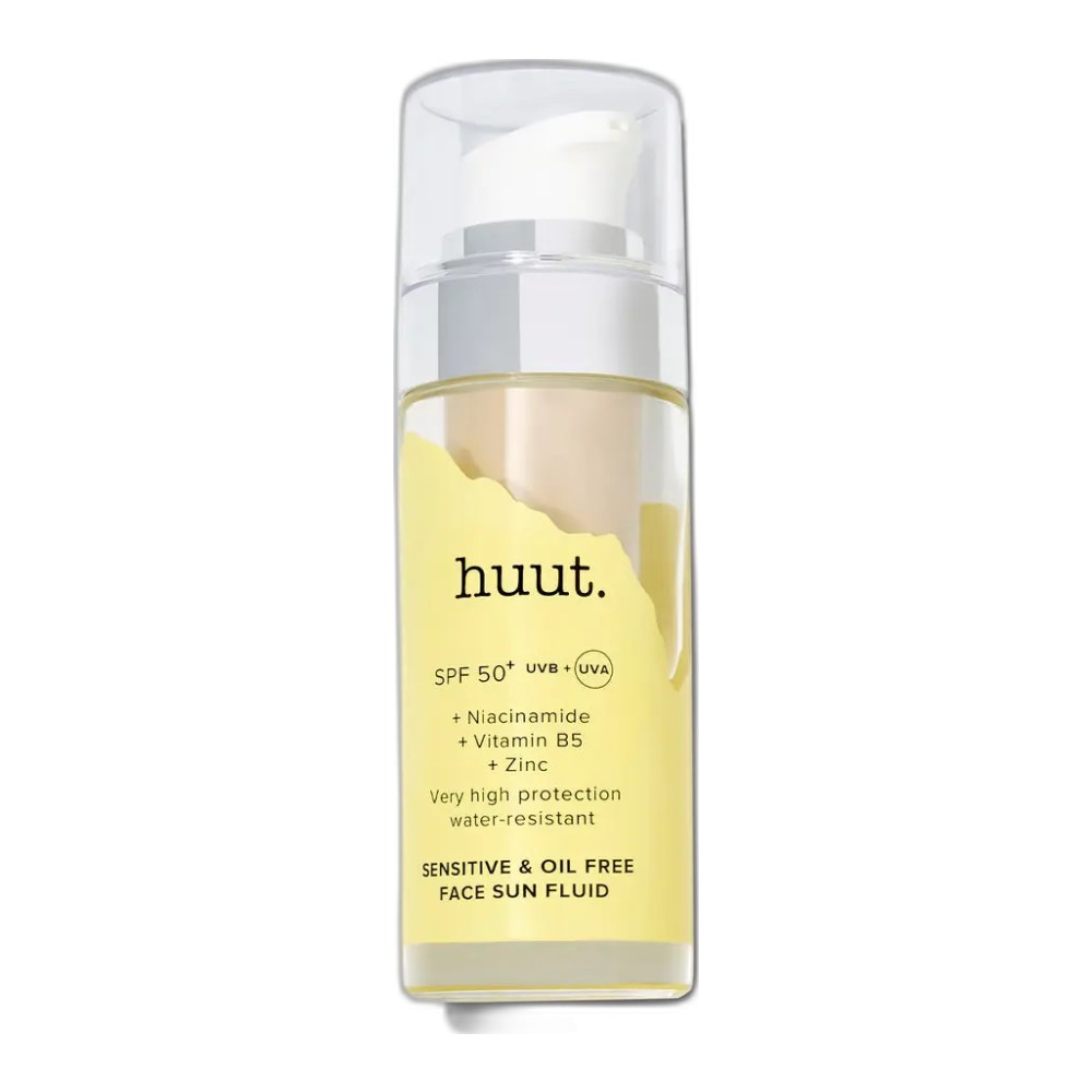 Huut Daily Protection Sensitive & Oil Free Face Sun Fluid SPF 50+