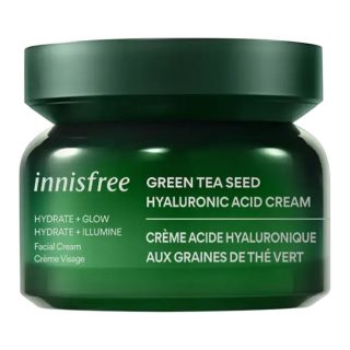innisfree كريم الشاي الأخضر وحمض الهيالورونيك