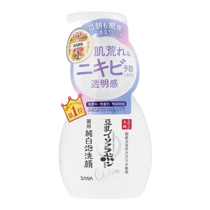SANA Soy Milk Whitening Foam Face Wash