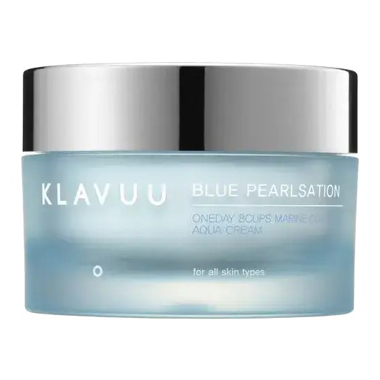 KLAVUU Blue Pearlsation One Day 8 Cups Marine Collagen Aqua Cream
