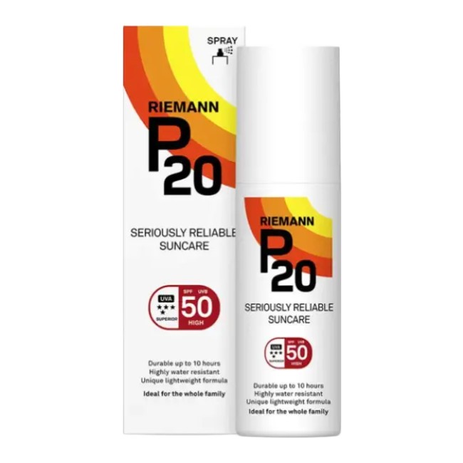 P20 SPF 50 Sunscreen Spray