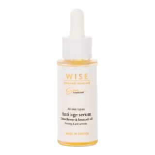 Wise Organic Skincare Anti Age Serum Lime Flower & Broccoli Oil