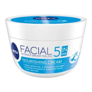 Nivea Facial 5 In 1 Nourishing Cream كريم مغذٍ بخمس فوائد