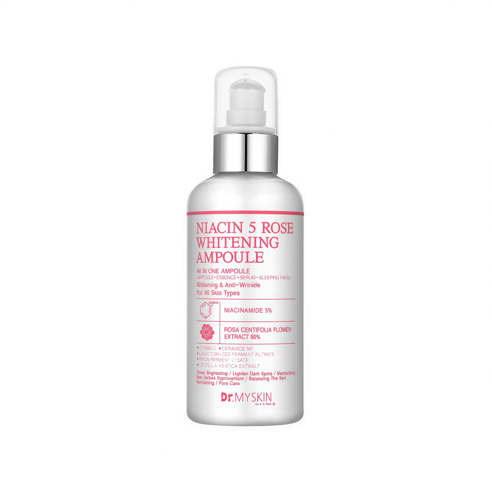 Dr. My Skin Niacin 5 Rose Whitening Ampoule