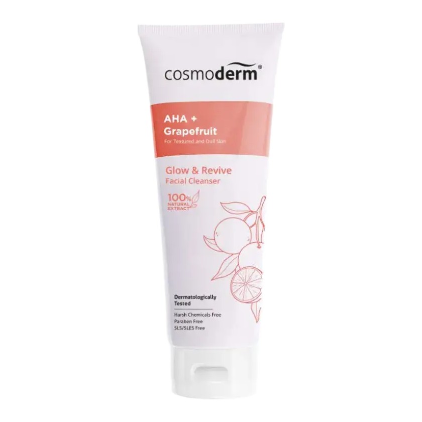 Cosmoderm Glow & Revive Facial Cleanser