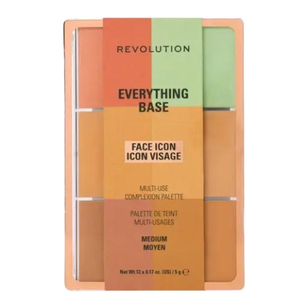 Revolution Beauty Everything Base Face Icon Complexion Palette