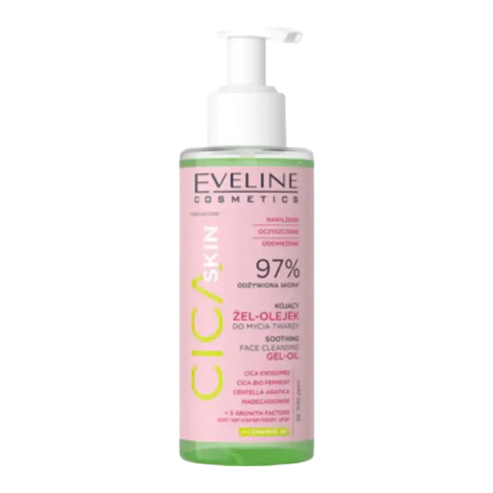 Eveline Cica Skin Soothing Facial Cleansing Gel Oil