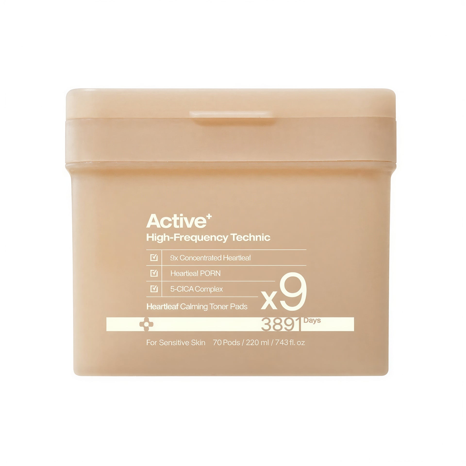 Blanc Nature 9X Concentrated Heartleaf Toner Pads