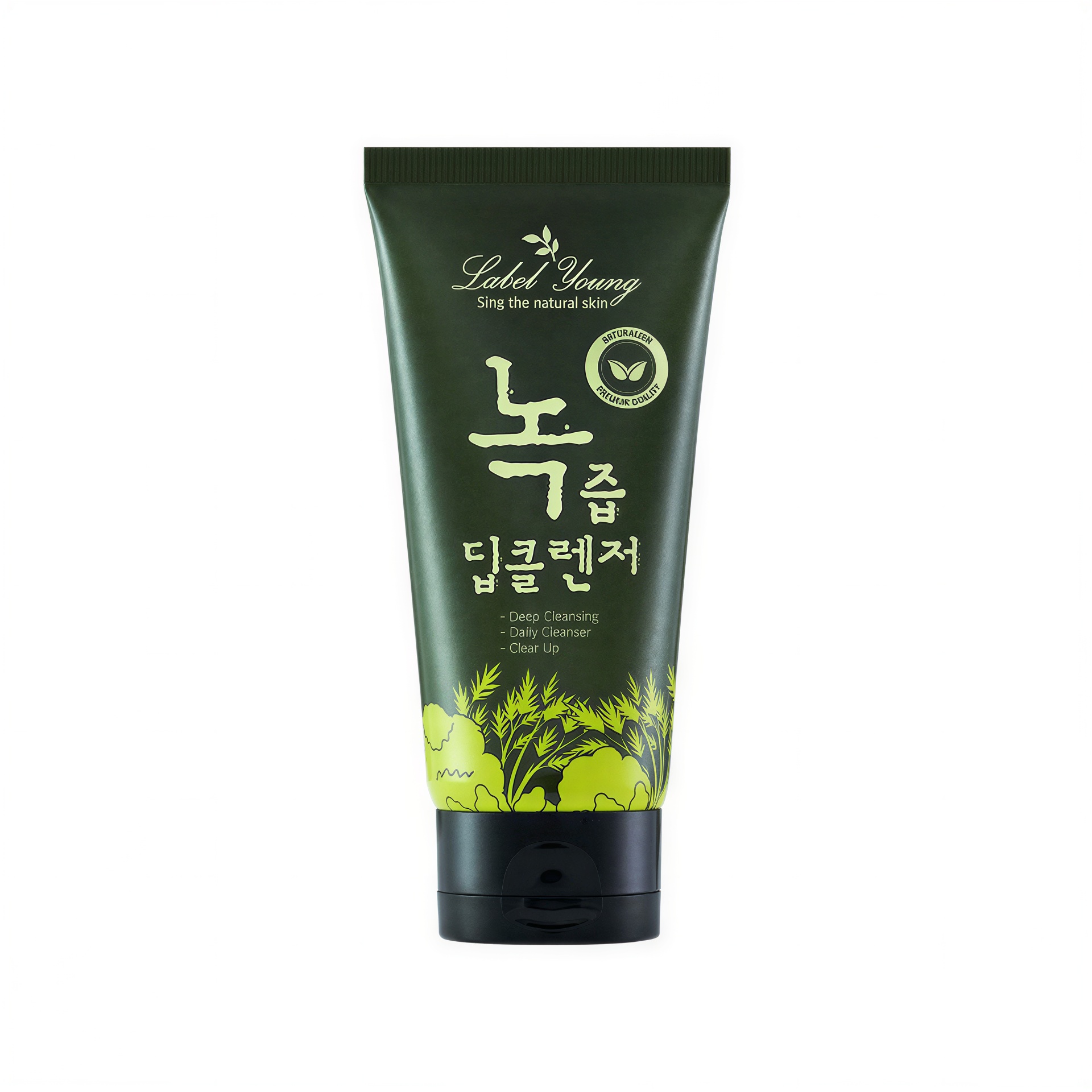 Label Young Shocking Green Juice Deep Cleanser