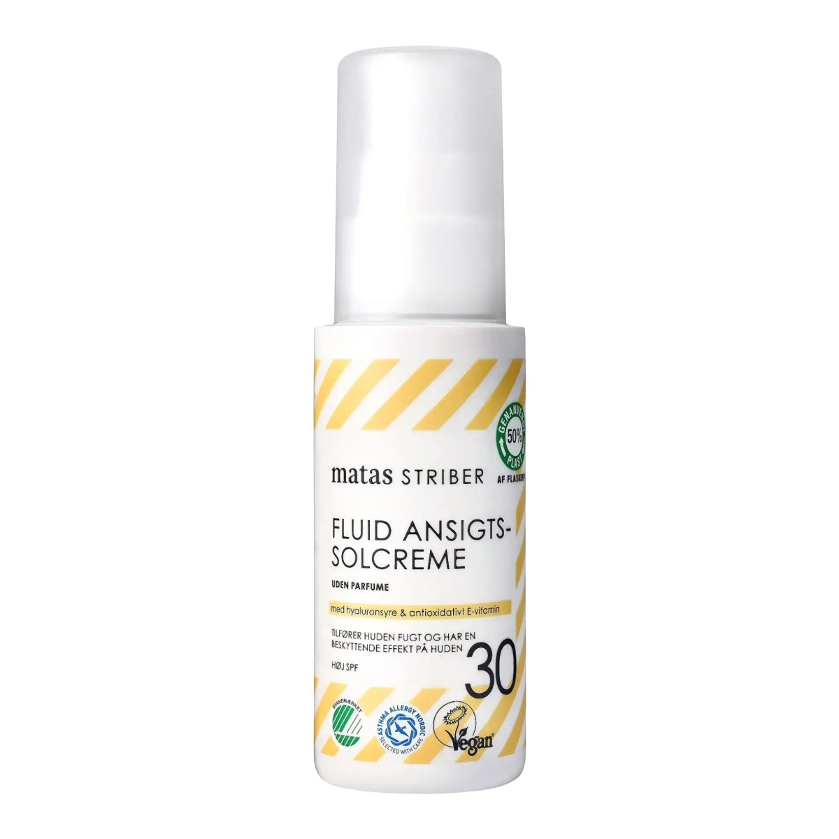 Matas Fluid Ansigtssolcreme SPF 30 Uden Parfume