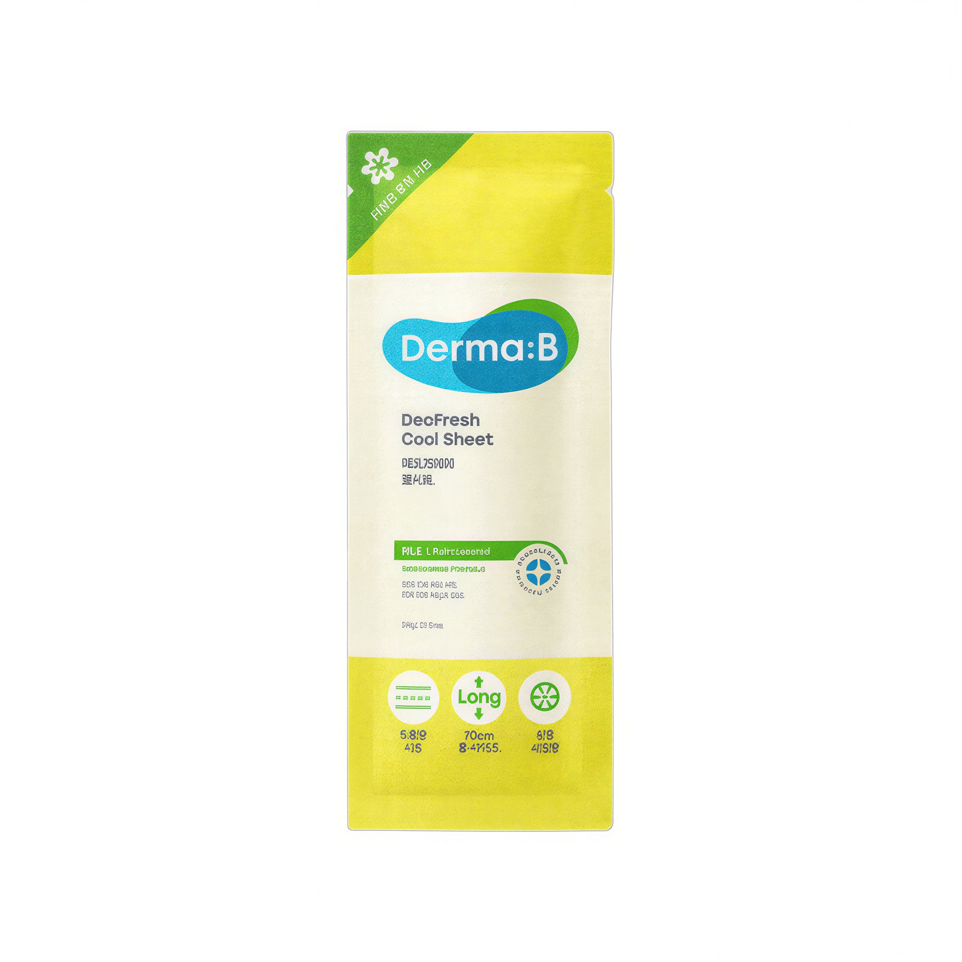Derma:B デオフレッシュ クール シート