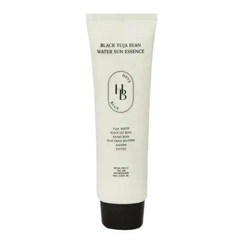 Heveblue Black Yuja Bean Water Sun Essence SPF 50+