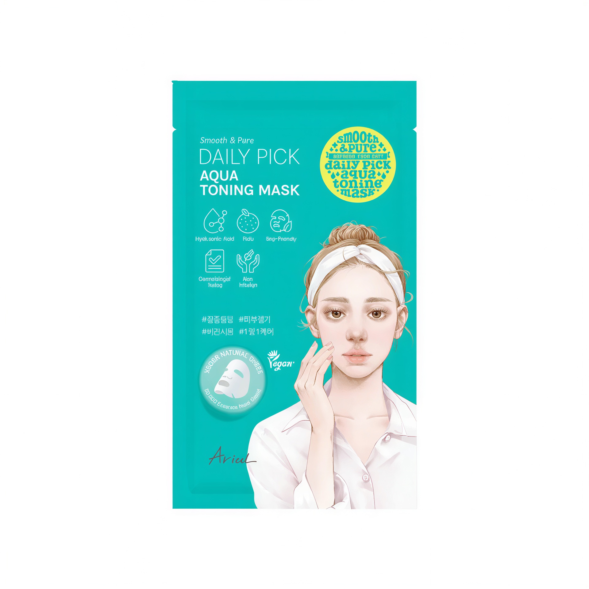 Ariul Smooth & Pure Daily Pick Aqua Toning Mask