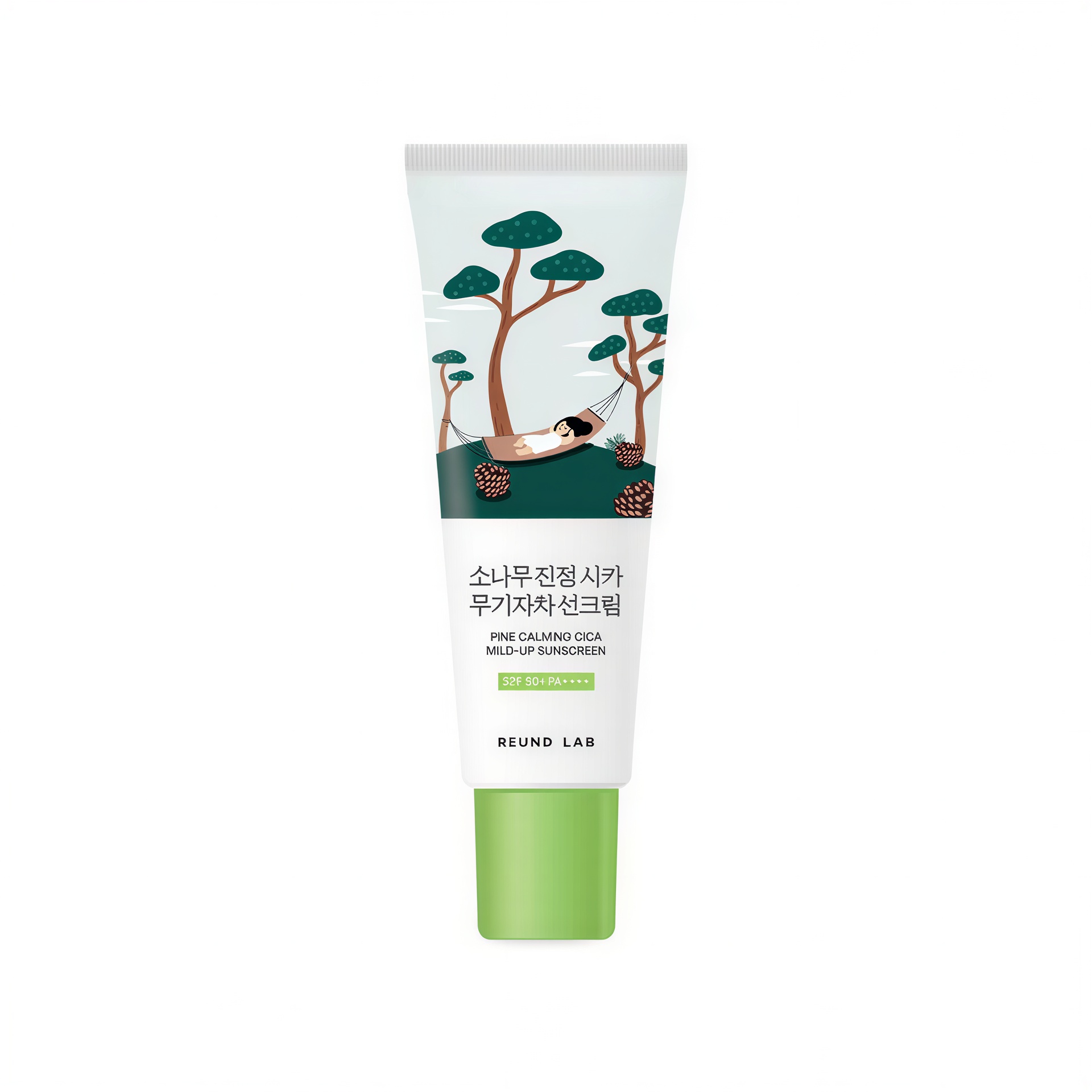 Round Lab Pine Calming Cica Mineral Sunscreen [SPF50+/PA++++]