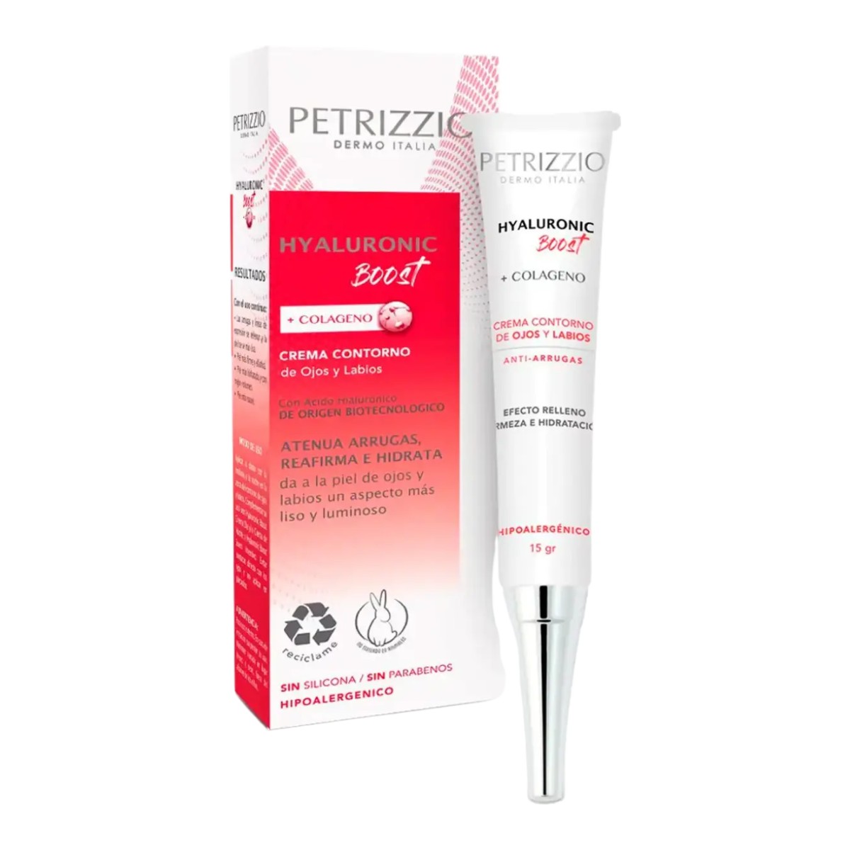 Petrizzio Hialuronic Boost contorno de ojos y labios