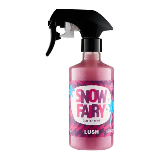 LUSH Snow Fairy Glitter Mist Spray