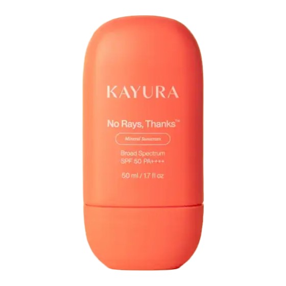 Kayura No Rays, Thanks Mineral Sunscreen SPF 50 PA++++