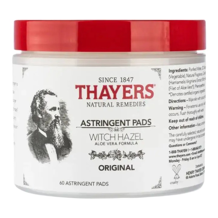 Thayers Astringent Pads