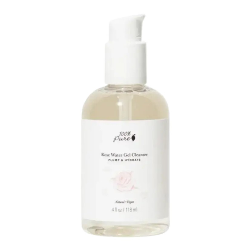 100% Pure Rose Water Gel Cleanser