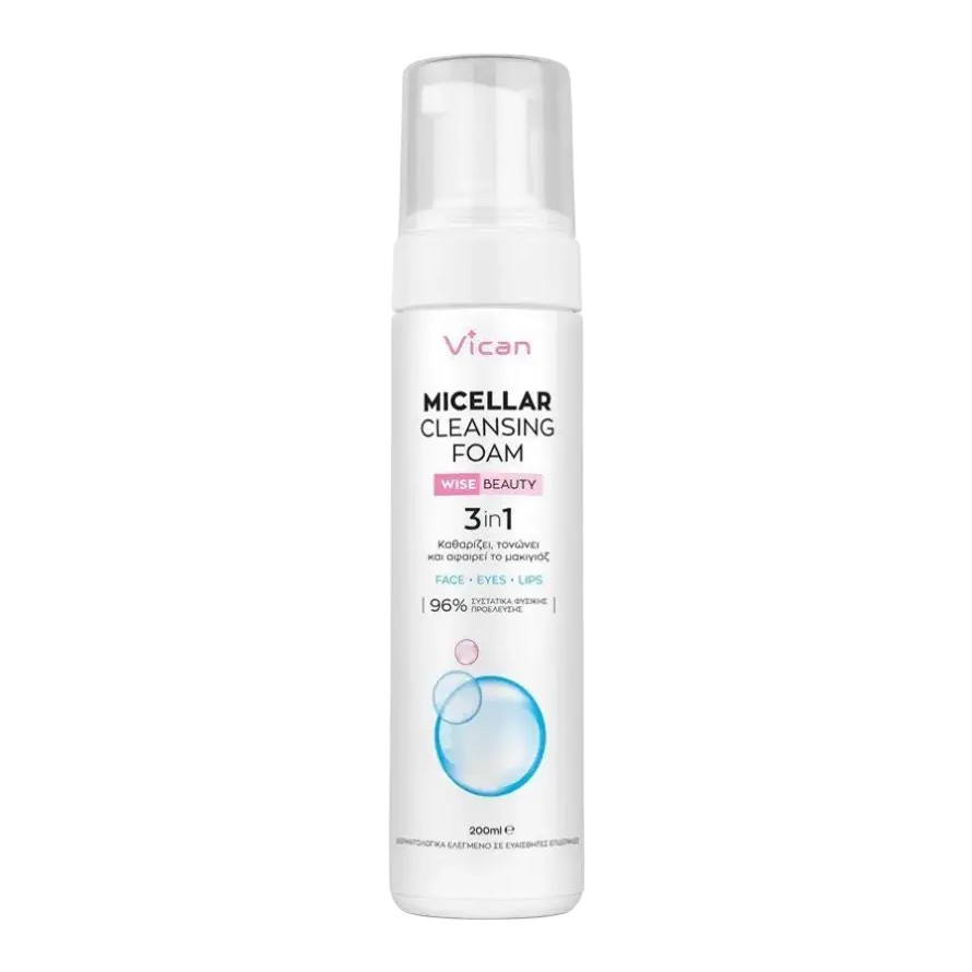 Vican Wise Beauty Micellar Cleansing Foam