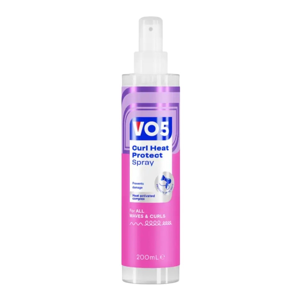 VO5 Curl Heat Protect Spray