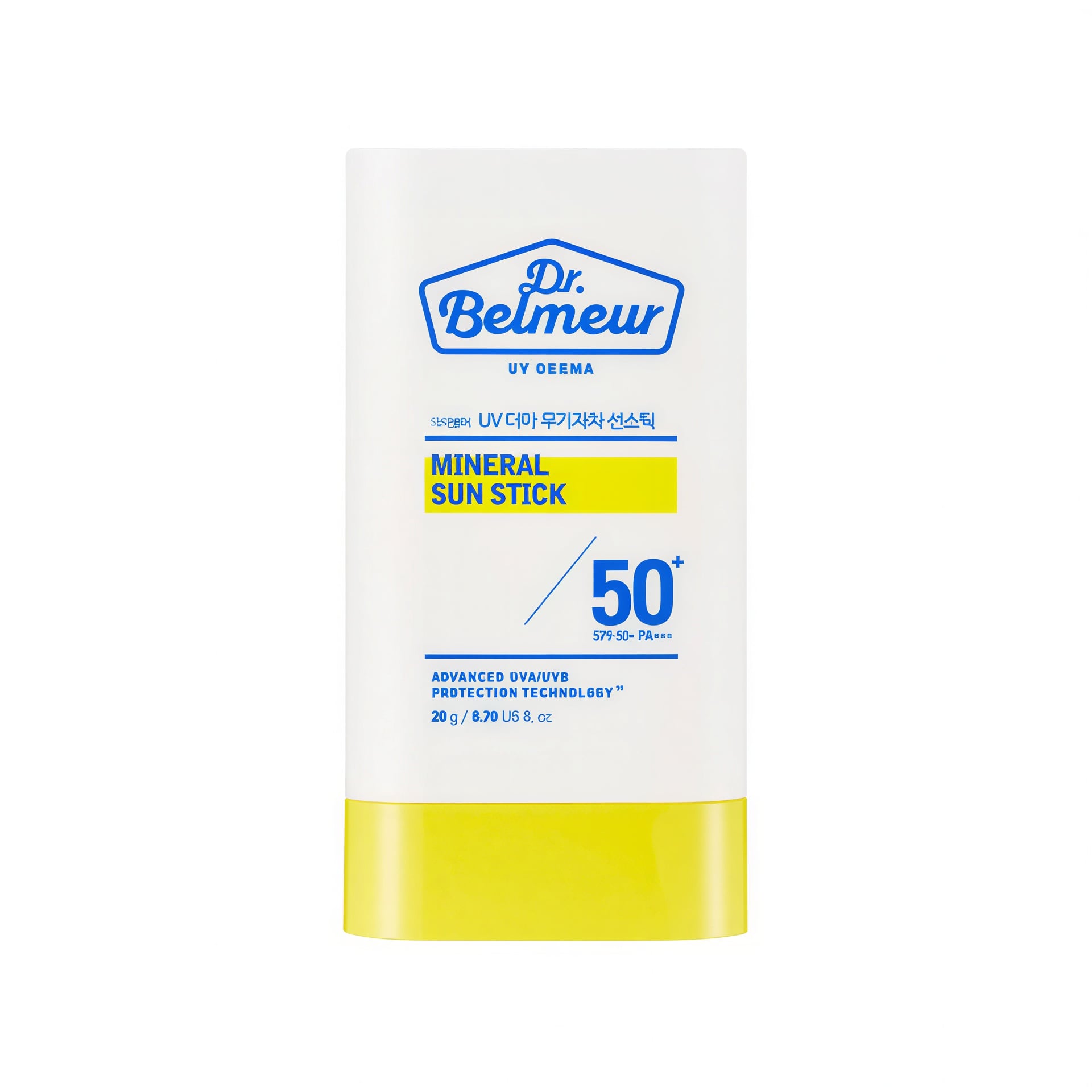 Dr.Belmeur UV Derma Mineral Sunscreen Stick [SPF50+/PA+++]