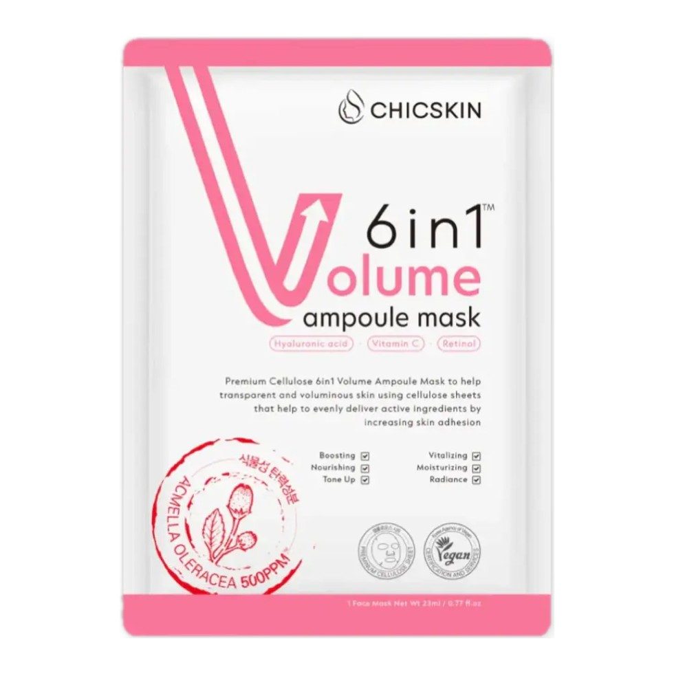Chicskin 6 In 1 Volume Ampoule Mask