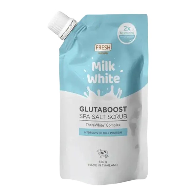 Fresh Skinlab Milk White Glutaboost Spa Salt Scrub