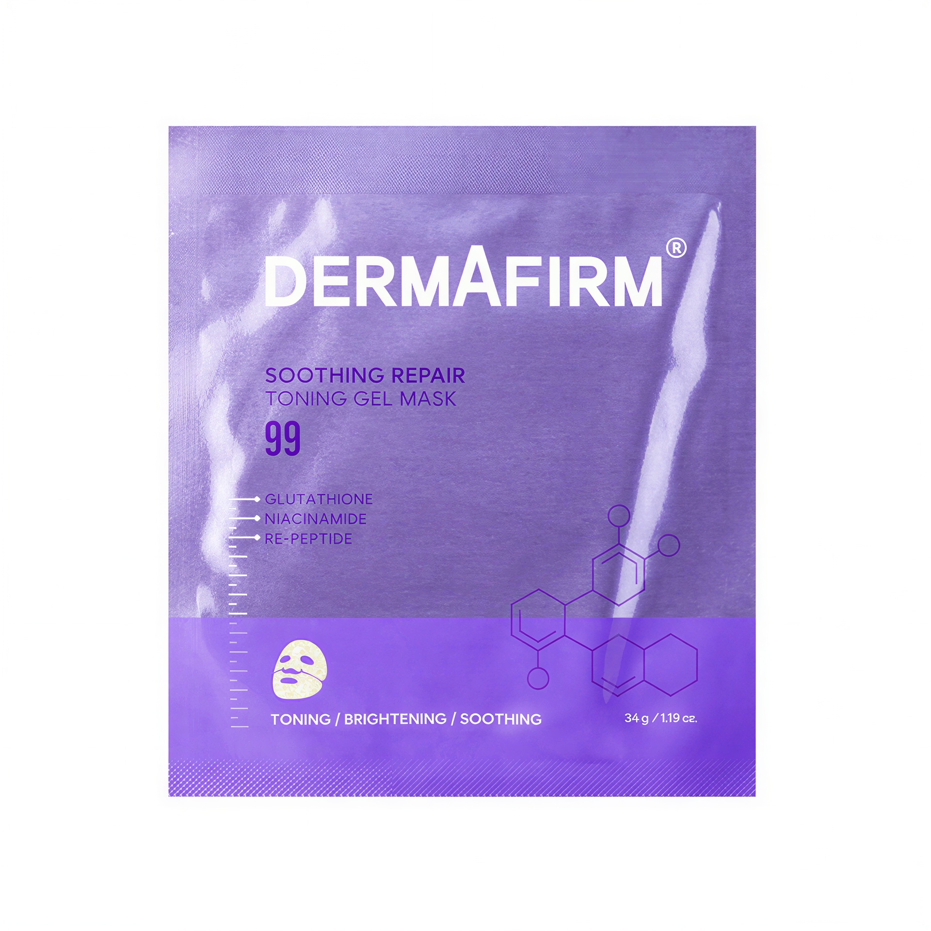 Dermafirm Soothing Repair Toning Gel Mask