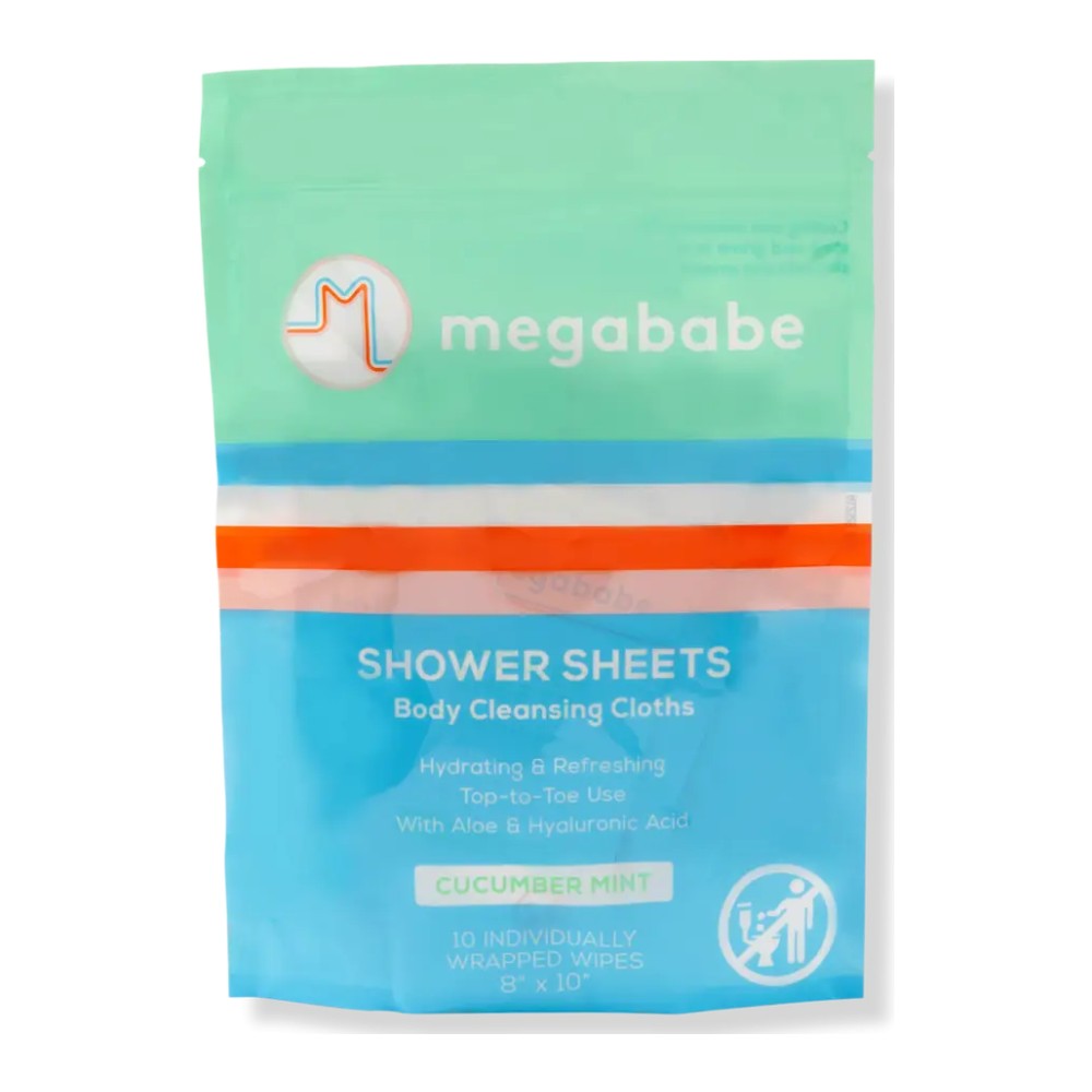 megababe Cucumber Mint Shower Sheets