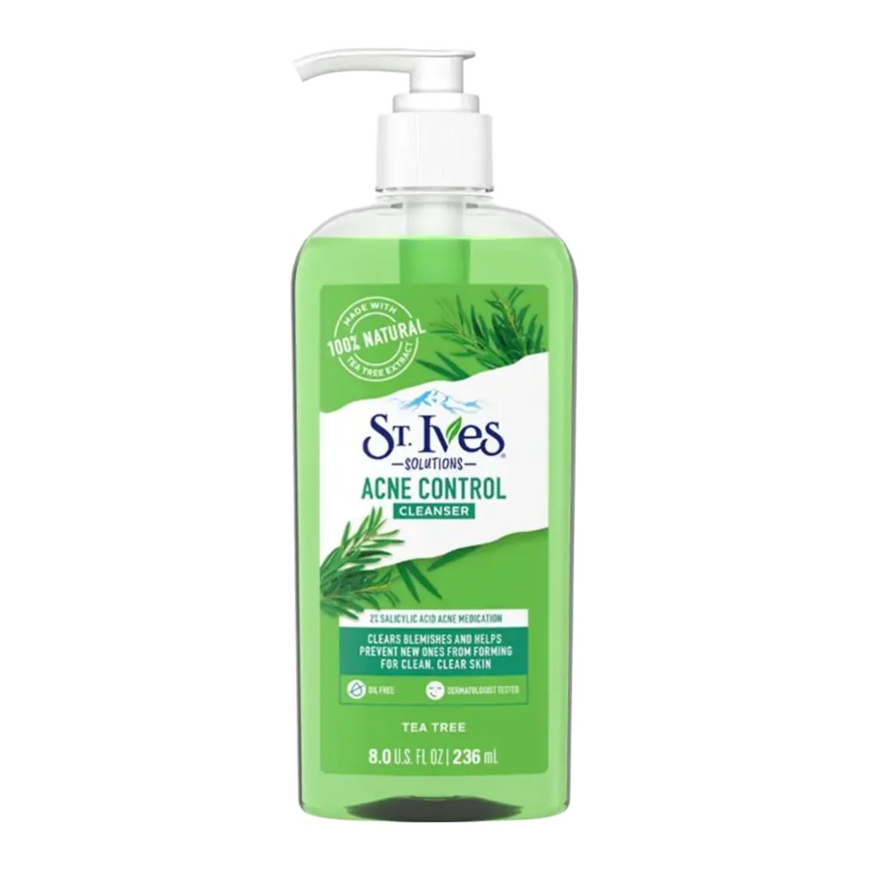 St. Ives Acne Control Daily Face Cleanser Tea Tree