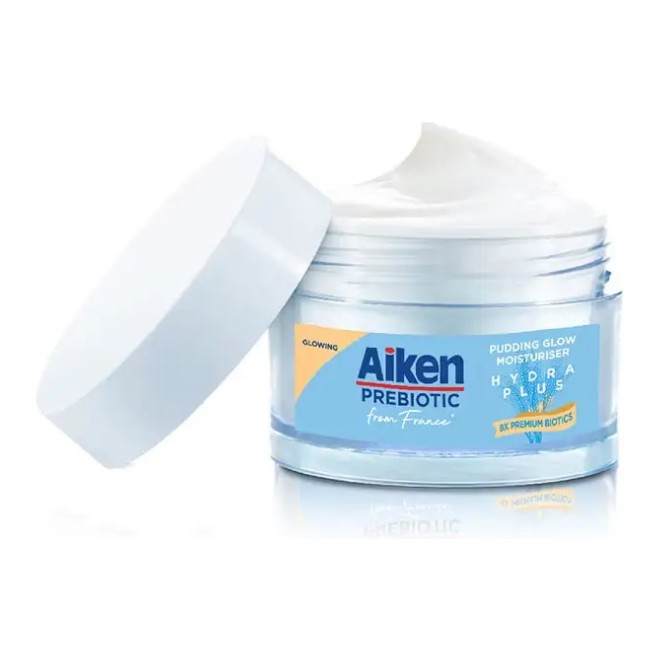 Aiken Prebiotic Hydra Plus Pudding Glow Moisturiser