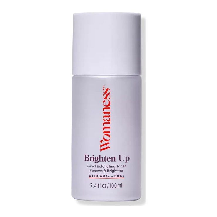 Womaness Brighten Up 2-in-1 Exfoliating Toner