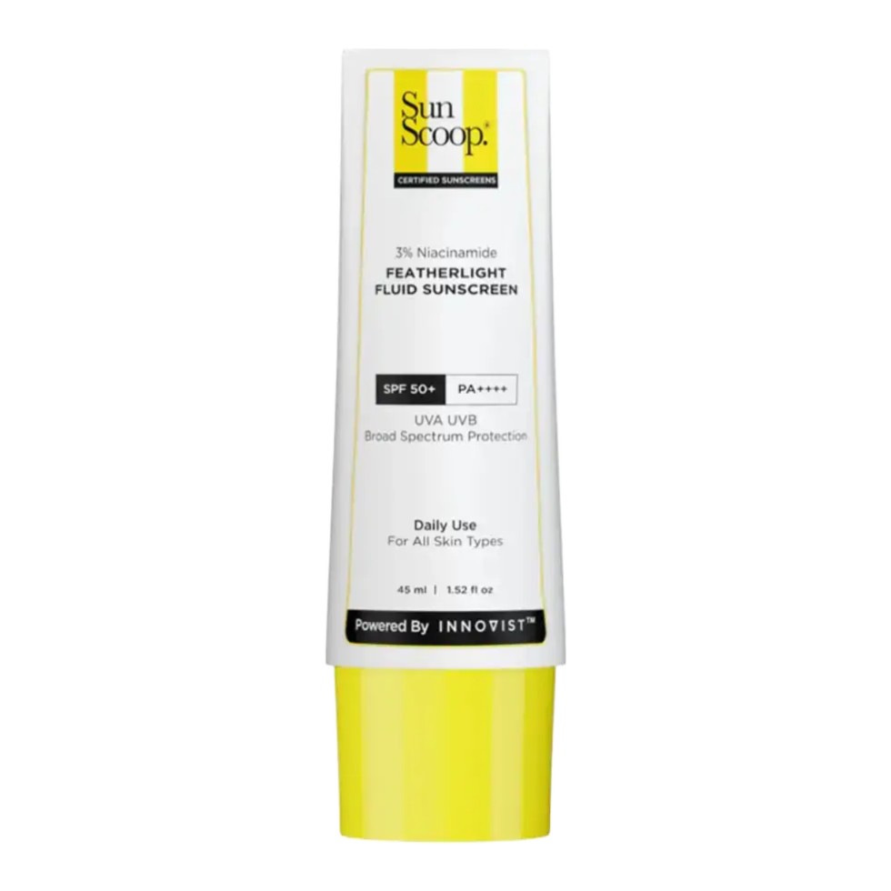 Sunscoop 3% Niacinamide Featherlight Fluid Sunscreen SPF 50+