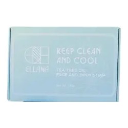 Ellana Mineral Cosmetics Keep Clean And Cool Tea Tree Face And Body Soap
