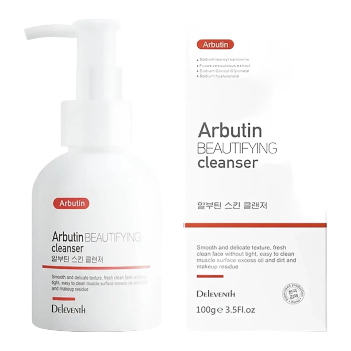 DEleventh Arbutin Beautifying Cleanser