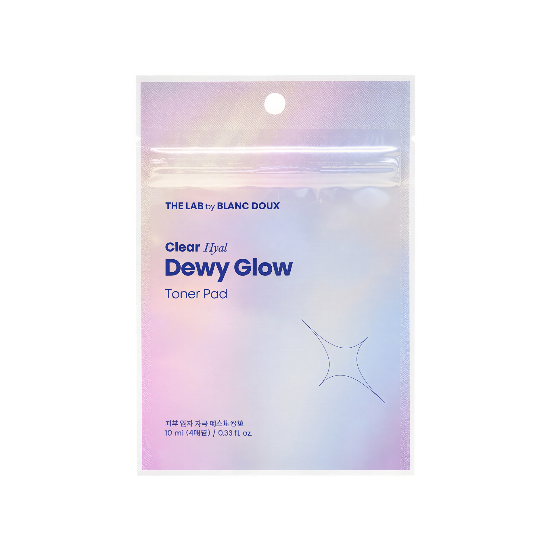 THE LAB by blanc doux Clear Hyal Dewy Glow Toner Pads