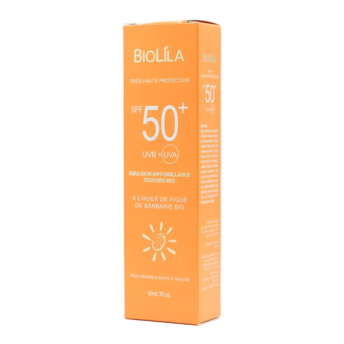 Biolila Écran Solaire SPF 50+