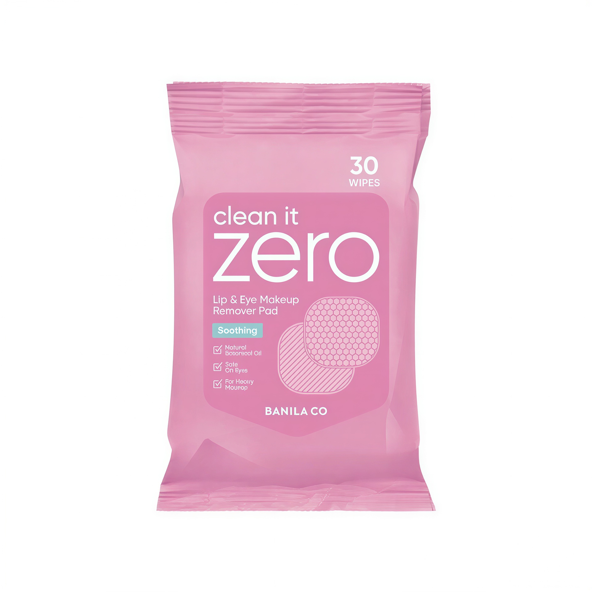 Banila Co Clean It Zero Soothing Lip & Eye Remover Pads