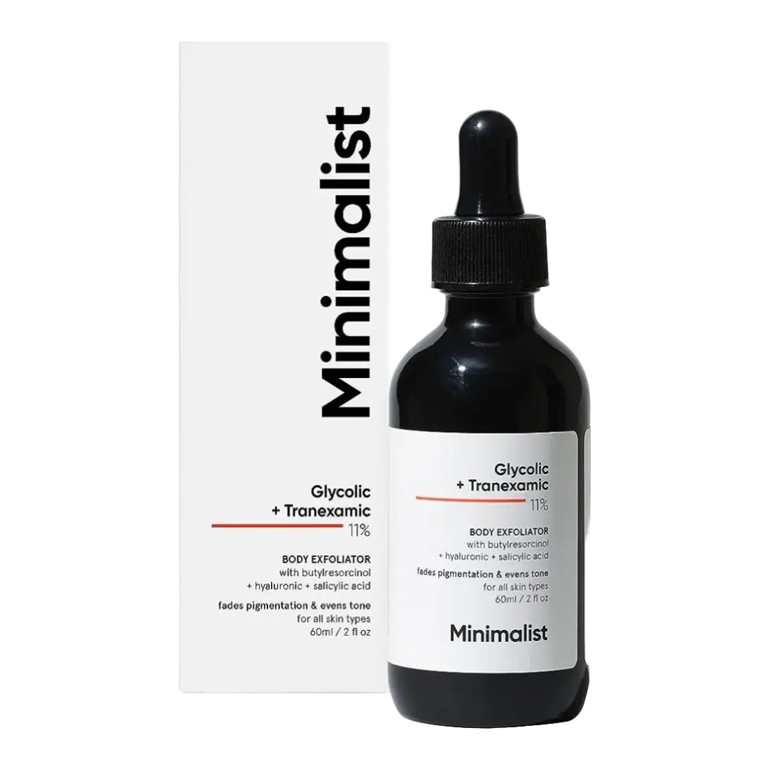 Minimalist Glycolic + Tranexamic 11% Body Exfoliator