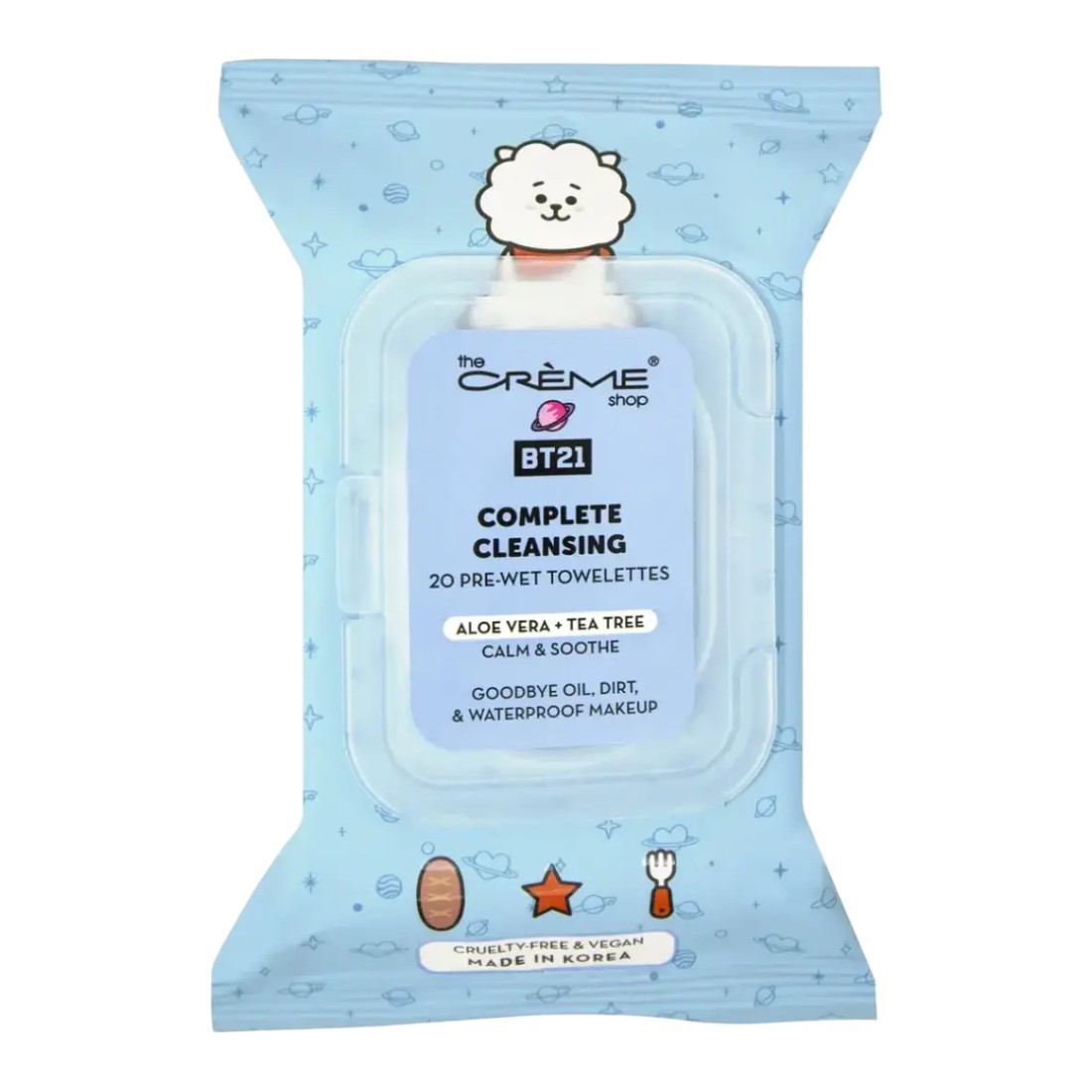 The Creme Shop RJ Complete Cleansing Towelettes