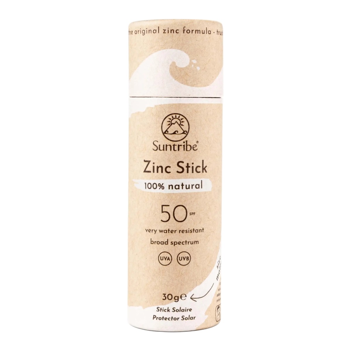 Suntribe Natural Mineral Zinc Sun Stick SPF 30