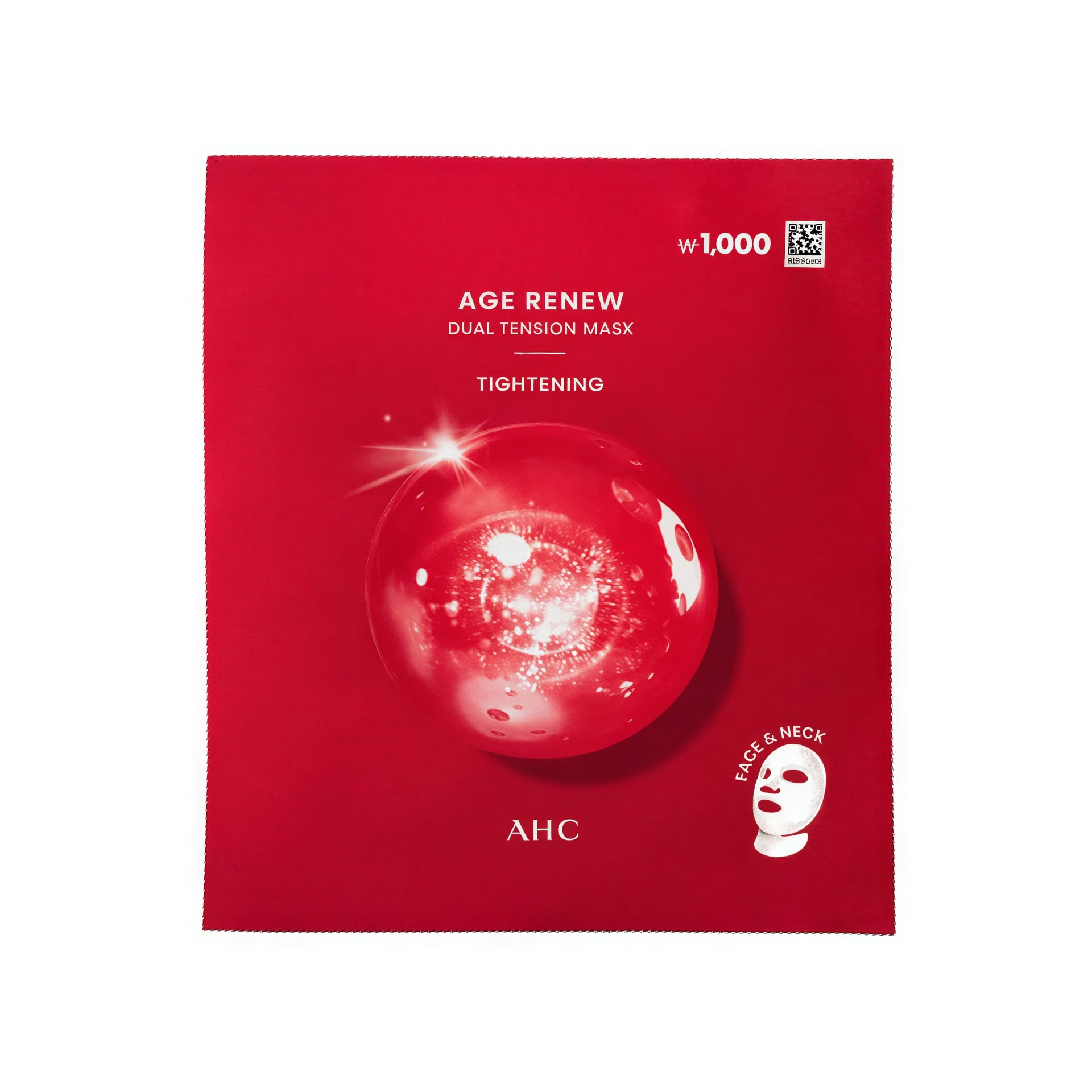 AHC Beauty Age Renew Dual Tension Tightening Mask