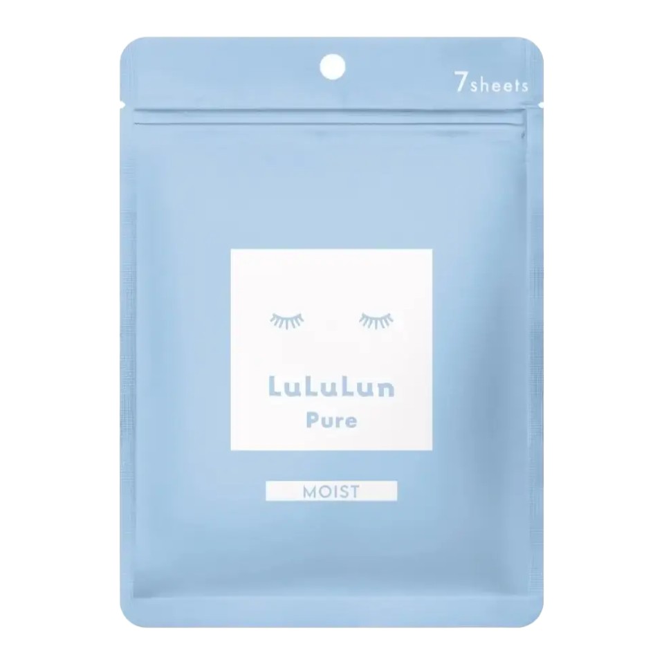 Lululun Pure Sheet Mask Moist (Blue)